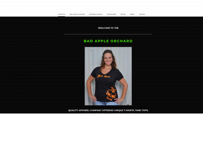 www.badappleorchard.net snapshot