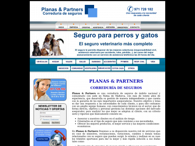 planas-partners.com snapshot