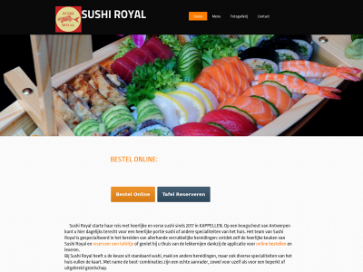 sushiroyal.be snapshot