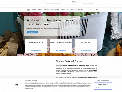 www.silvanacakesandcoffee.es snapshot