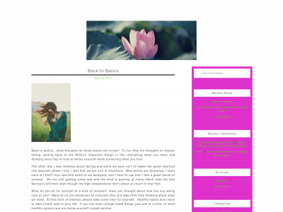 organicfelecia.com snapshot