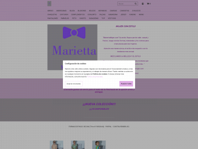 mariettamujer.com snapshot