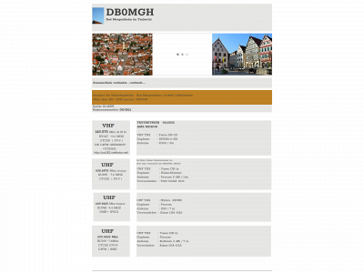 db0mgh.de snapshot