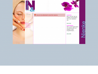 schoonheidssalonnienke.nl snapshot