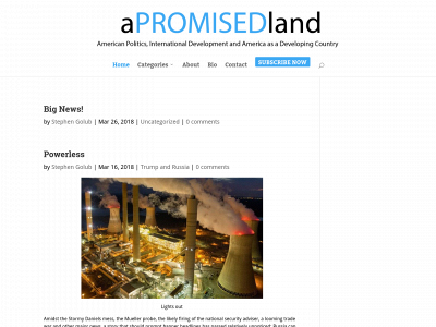 apromisedland.org snapshot