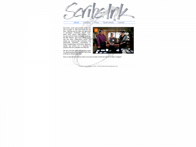 scribeinkcalligraphy.com snapshot