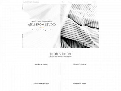 ahlstromstudio.se snapshot