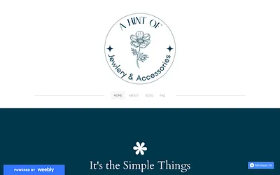 ahintofshop.weebly.com snapshot