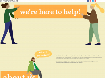 lpmutualaid.org snapshot