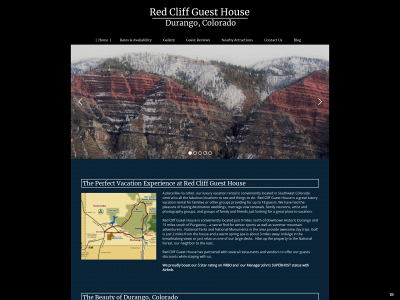 redcliffguesthouse.com snapshot