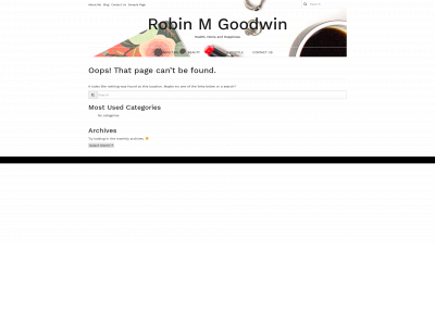 robinmgoodwin.com snapshot