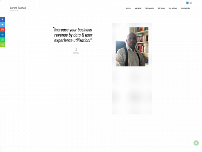 ahmadsabbah.com snapshot