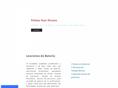 followyourdrums.weebly.com snapshot