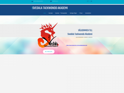 svedalataekwondo.se snapshot