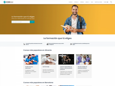 www.cimformacion.com snapshot