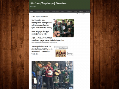 blarney-pilgrims.se snapshot