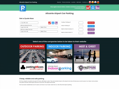 alicanteairportcarparking.com snapshot