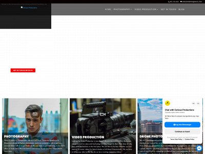 ceriousproductions.com snapshot