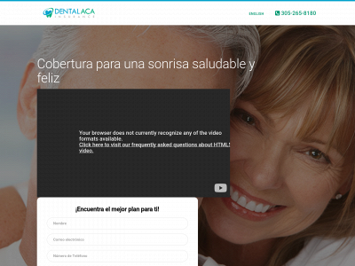 dentalaca.com snapshot