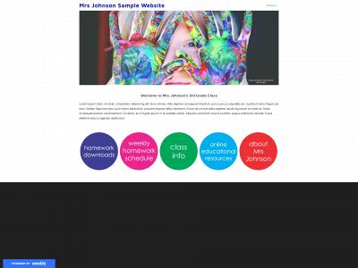 mrsjohnsonsample.weebly.com snapshot