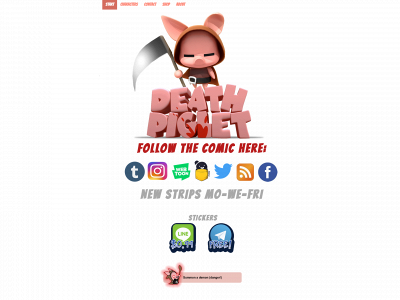deathpiglet.com snapshot