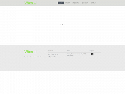 vaxa.be snapshot