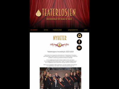 teaterlosjen.no snapshot