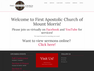 facmountmorris.org snapshot