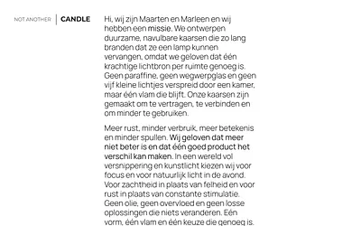 notanothercandle.nl snapshot