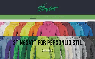 stingsatt.no snapshot