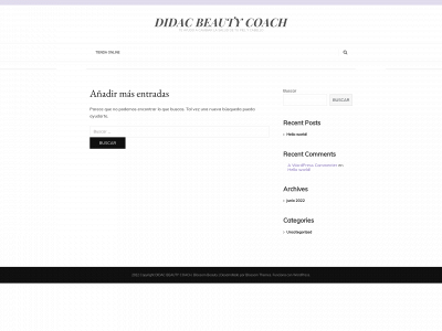 didacbeautycoach.com snapshot