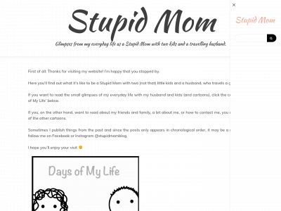 stupid-mom.com snapshot
