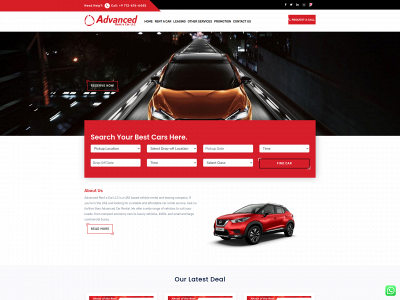 advancedcarrentals.com snapshot
