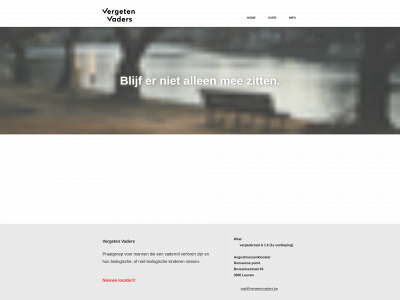 vergetenvaders.be snapshot