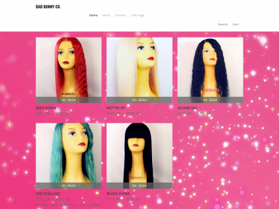 badbunnyco.com snapshot