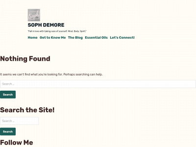 sophdemore.ca snapshot
