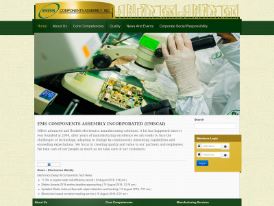 emscai.com snapshot