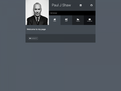 paul-shaw.one snapshot