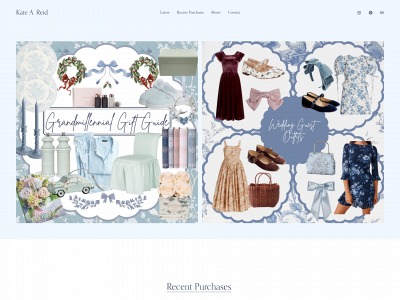 kateareid.com snapshot