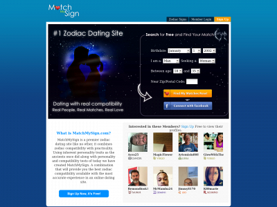 matchmysign.com snapshot