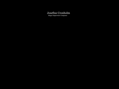 josefinecronholm.com snapshot