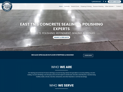 www.tufcleaning.com snapshot