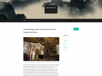 artifactsblog.com snapshot