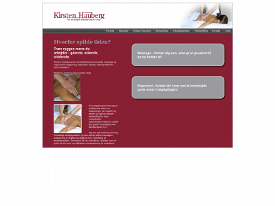 kirstenhauberg.dk snapshot