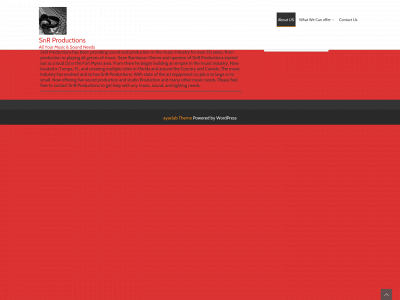 snrproductions.net snapshot