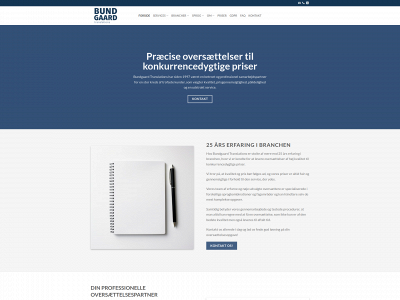bundgaardtranslations.dk snapshot