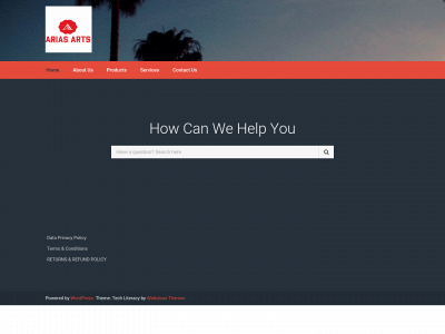 ariasartservices.com snapshot