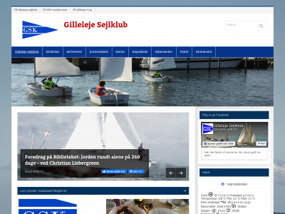 gillelejesejlklub.dk snapshot