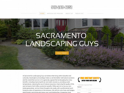 www.sacramentolandscapingguys.com snapshot