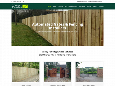 valleyfencing.co.uk snapshot